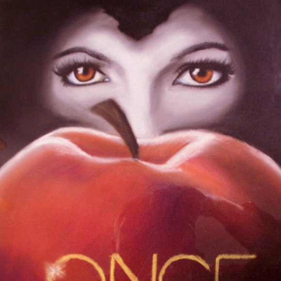 Framed OUAT Original Pastel Wall Art - Picture 1 of 3